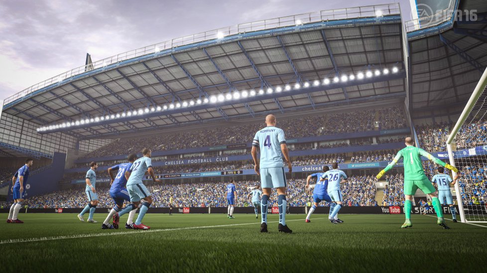 FIFA 16 se hraje dobře a dobře i vypadá.