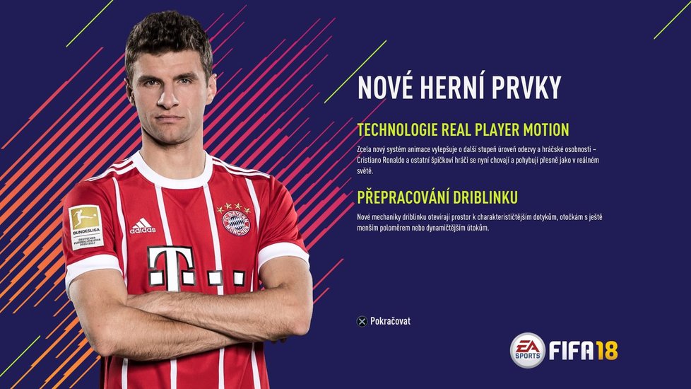 Novinky ve FIFA 18.