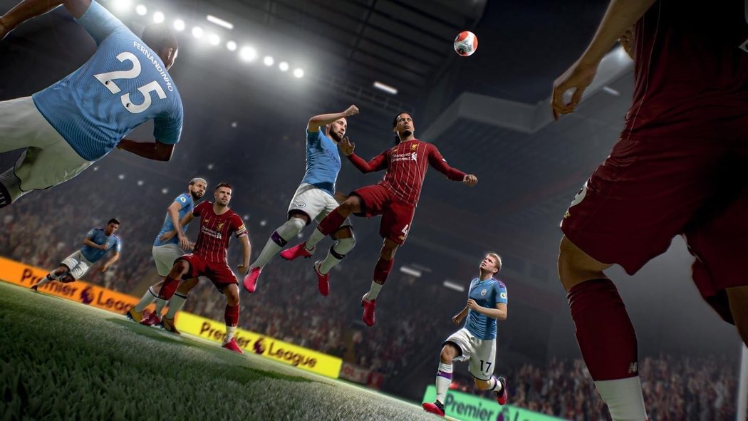 Oficiální záběry z chystané FIFA 21