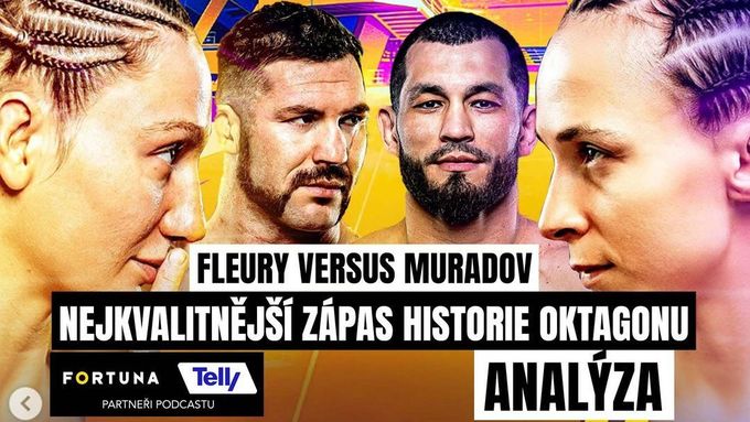 Fleury uškrtí Muradova? Nebo může stačit jedna rána... Oktagon čeká světový duel, říká expert Fleury uškrtí Muradova? Nebo může stačit jedna rána... Oktagon čeká světový duel, říká expert