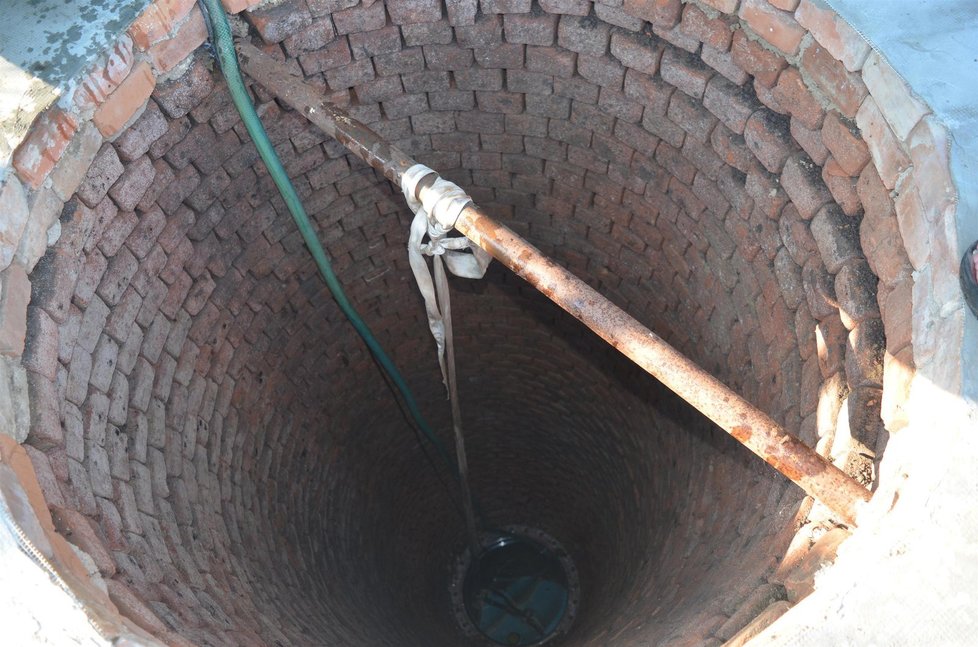 Marii Bendové vyschla poprvé v životě 200 let stará, devět metrů hluboká studna.