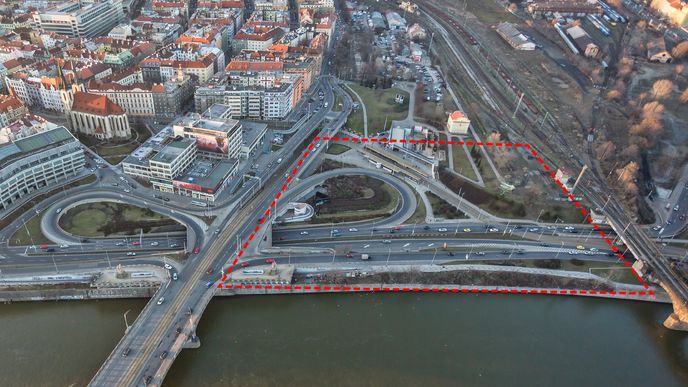 Praha zvažuje umístění moderního sálu v lokalitě Bubny – Zátory (poblíž metra Vltavská).