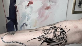 Filip Fabian, tetování