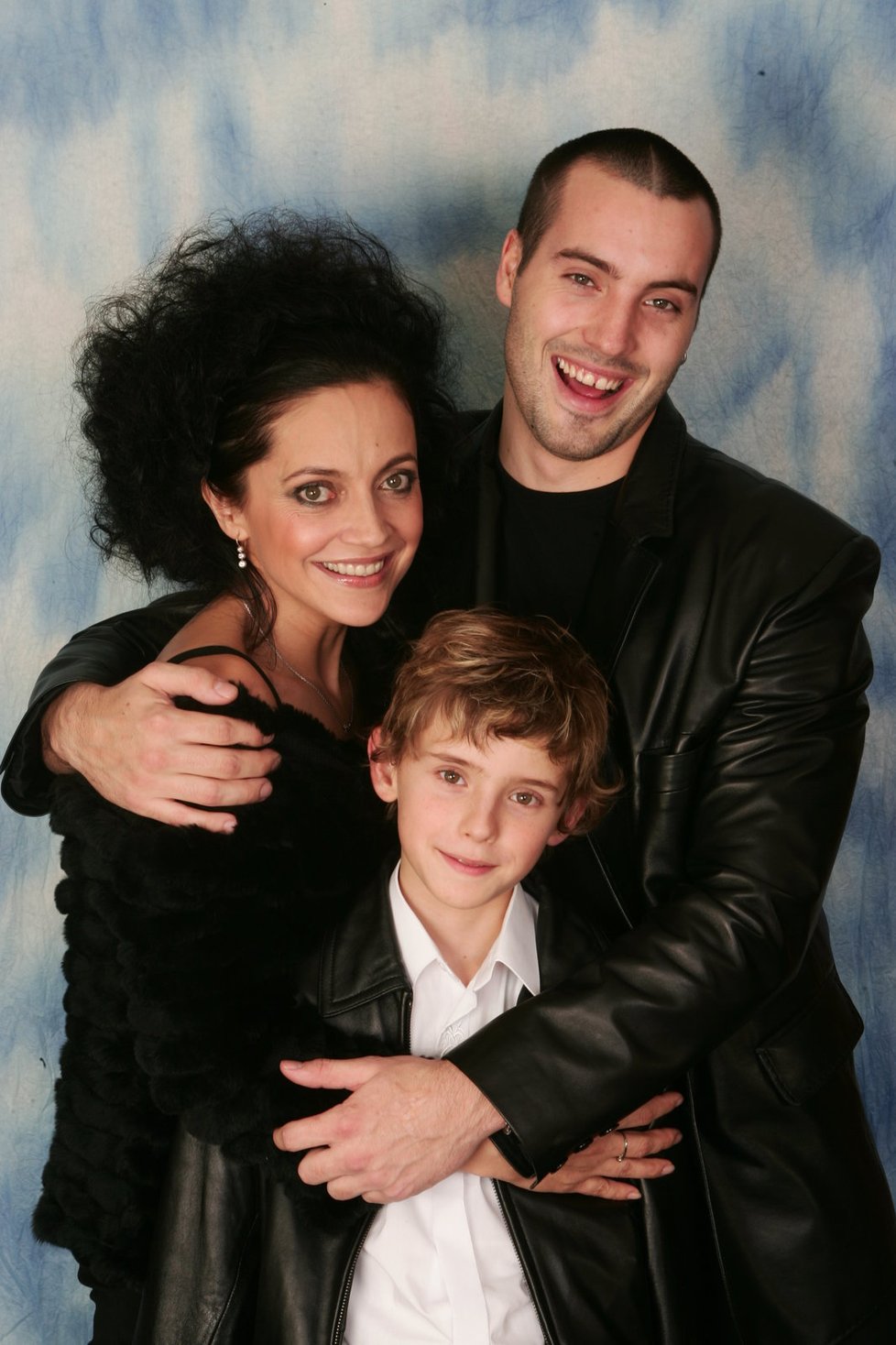 2006 - S maminkou Lucií a jejím tehdejším manželem Noidem.