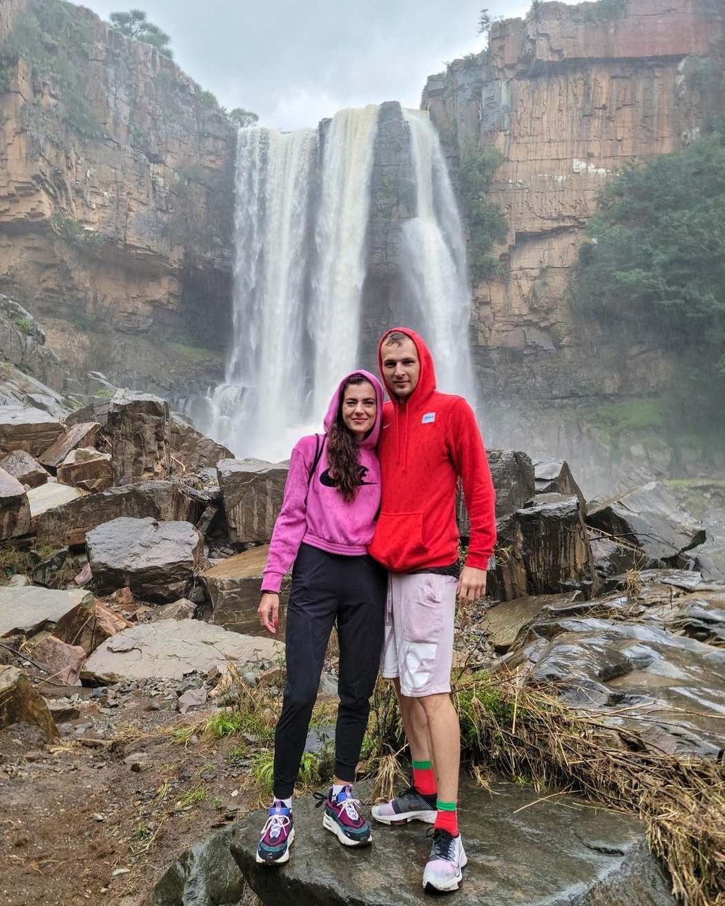 Atletický pár Kristiina Mäki a Filip Sasínek je na soustředění v Jihoafrické republice.