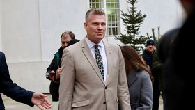 Filip Turek na Hradě po jednání s prezidentem Pavlem (22.12.2025)