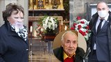 Pohřeb režiséra Františka Filipa (†90): Bohdalová za štítem! Proč chyběla vdova?