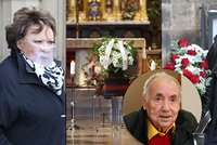 Pohřeb režiséra Františka Filipa (†90): Bohdalová za štítem! Proč chyběla vdova?