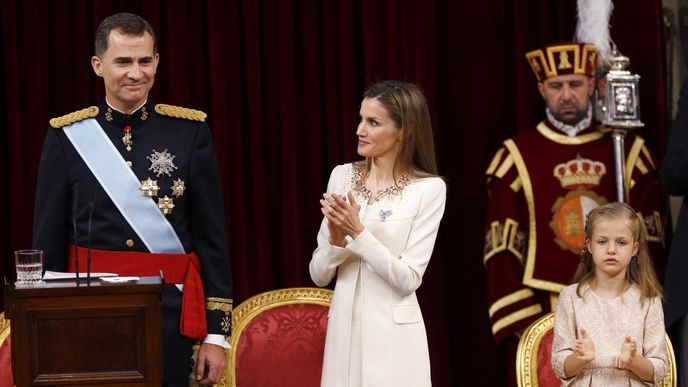 Korunovace nového krále Španělska