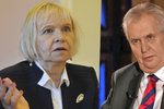 Velvyslankyně Eva Filipi a Miloš Zeman