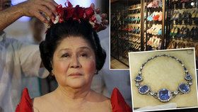 Bývalá první dáma Filipín byla shledána vinnou z korupce. Marcosová proslula obrovskou sbírkou bot a šperků.