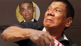 Filipínský prezident si zanadával na adresu Baracka Obamy.