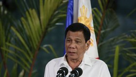 Filipínský prezident Rodrigo Duterte