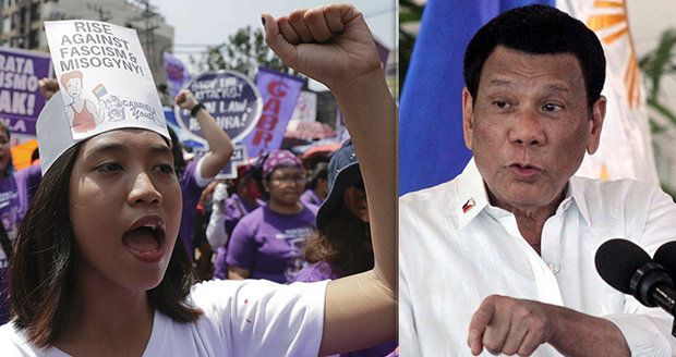 „Děvky!“ Prezident Filipín se opřel do žen i kněžích: „Bůh jim dal penis a udělal chybu“ 