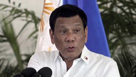 Filipínský prezident Rodrigo Duterte.