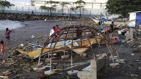Běsnící „zvíře“ zabilo na Filipínách nejméně 50 lidí. Tajfun Phanfon má nejvíce obětí