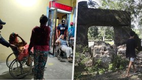 Zavřené letiště, evakuace nemocnice a 26 zraněných: Filipíny zasáhlo zemětřesení