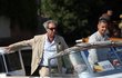 Režisér Paolo Sorrentino přijíždí na 78. filmový festival v Benátkách. Režisér Paolo Sorrentino přijíždí na 78. filmový festival v Benátkách.