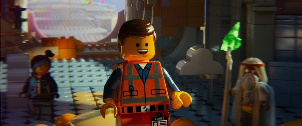 Hlavní hrdina Emmet je ve filmu Lego příběh považován za legendárního stavitele.