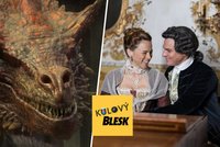 Podcast: Vojta Dyk i oscarové šance se v Il Boemo rozpadají. Rod draka sežehl Prsteny moci