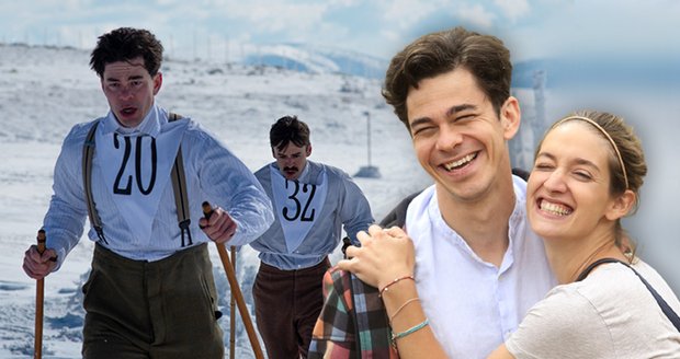 Marek Adamczyk natáčí film Poslední závod.