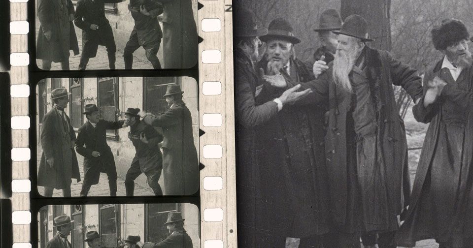 Chybějící záběry filmu z roku 1924 byly objeveny na bleším trhu: Snímek předvídá antisemitismus v Evropě