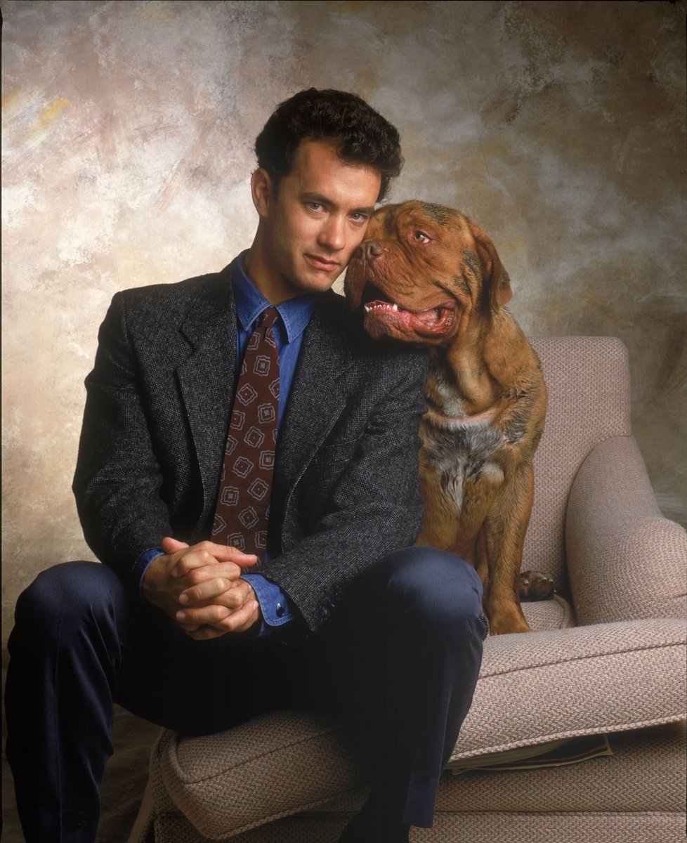 Image: 0154778433, License: Rights managed, Tom Hanks in film &#34;TURNER ET HOOCH&#34; - 1989 . German magazines and newspapers please report usage. To contact us, email: info@allpix. com, Place: Etats-Unis, Model Release: No or not aplicable, Credit line: Profimedia.cz, Allpix Press