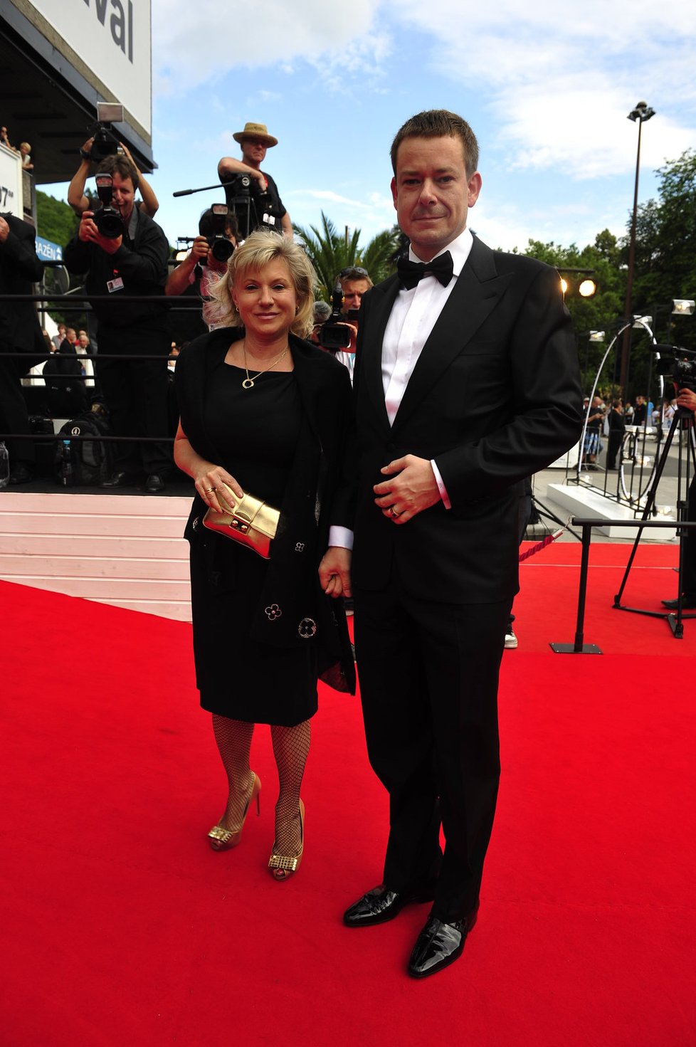 Ministr Pavel Němec s manželkou