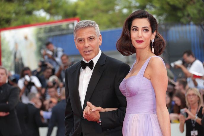 George a Amal Clooney