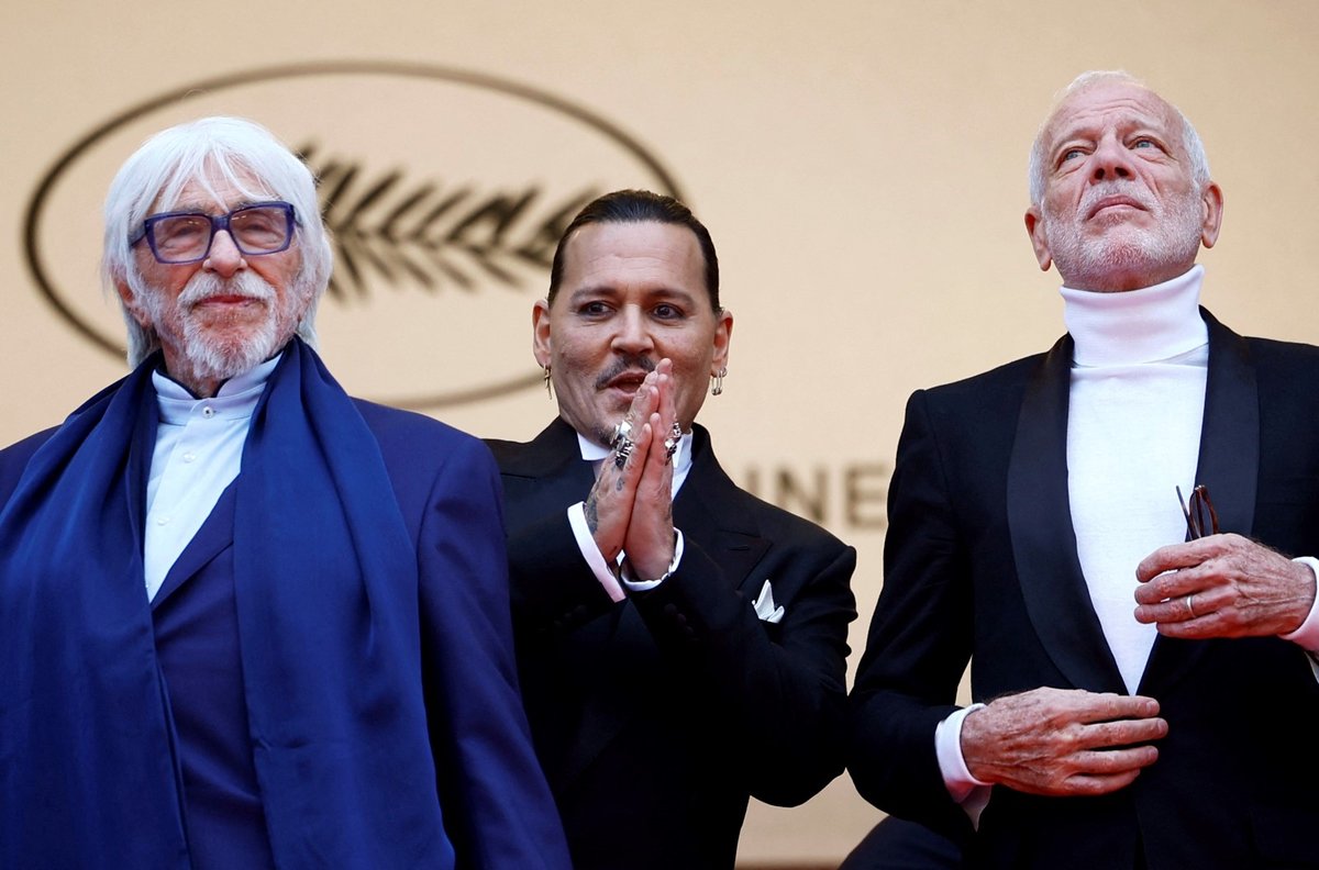 76. ročník Filmového festivalu v Cannes: Johnny Depp, Pierre Richard a Pascal Greggory 