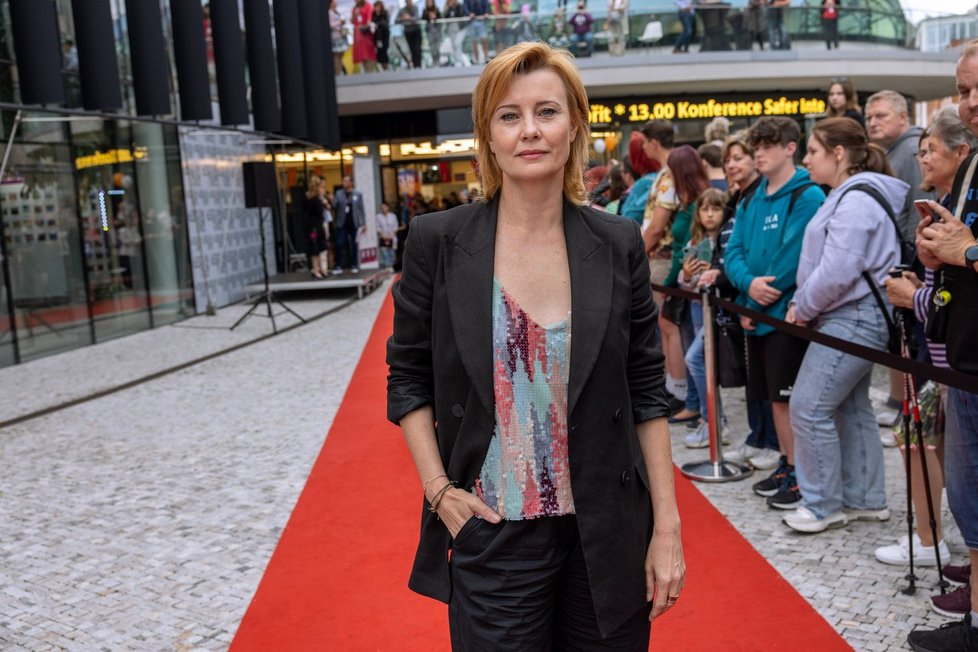 Jitka Schneiderová na filmovém festivalu ve Zlíně