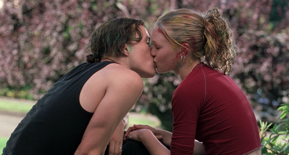 1999: Deset důvodů, proč tě nenávidím, Julia Stiles a Heath Ledger