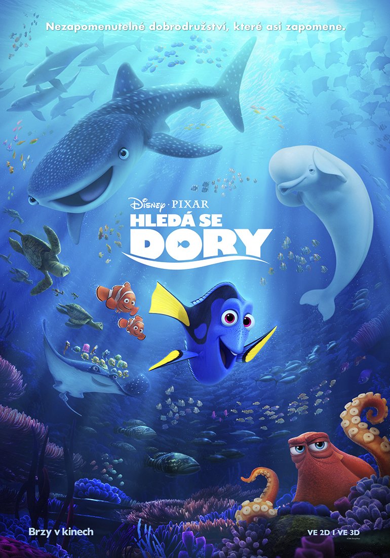 Plakát k filmu Hledá se Dory