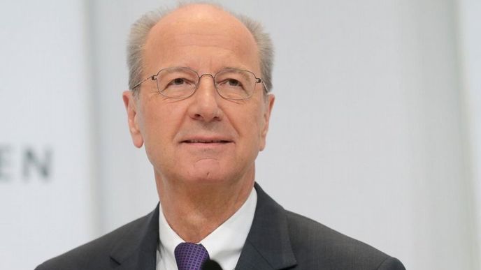 Finanční ředitel Volkswagenu Hans Dieter Pötsch