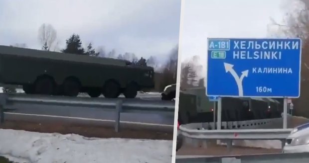 Rusko děsí na hranici s Finskem?! Do města Vyborg prý vyslalo těžkou techniku