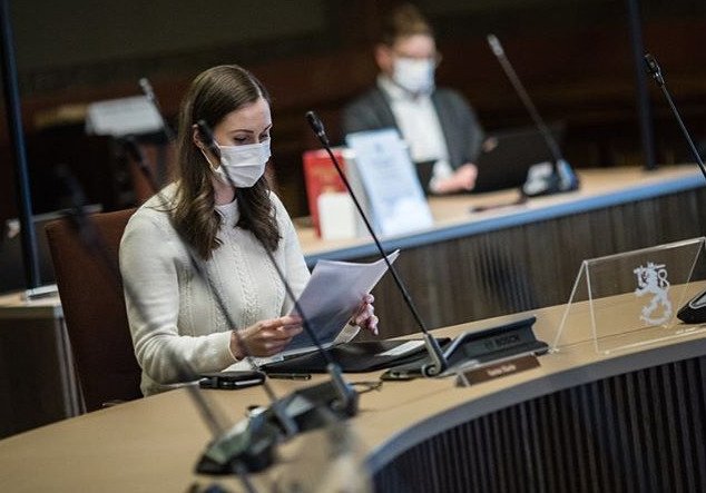 Premiérka Finska Sanna Marinová