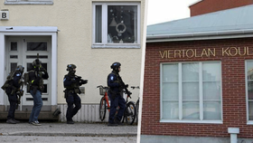 Střelba ve škole ve finském městě Vantaa si vyžádala tři zraněné. (2. 4. 2024)