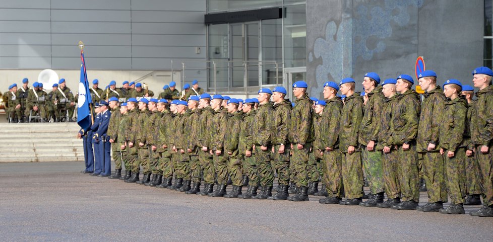 Vojáci finské vzdušné síly