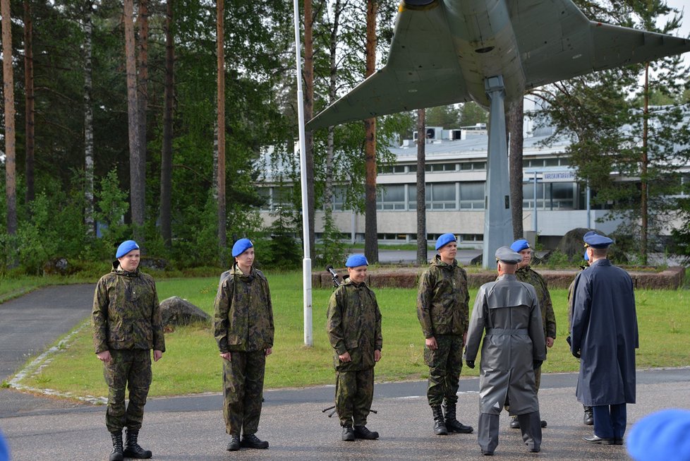 Vojáci finské vzdušné síly