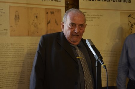 Jiří Fišer je posledním přeživším z pokusů doktora Josefa Mengeleho, který působil v Osvětimi. (27.1.2020)