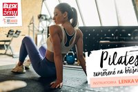 VIDEO: Pilates zaměřené na břišní svaly s Lenkou Velínskou