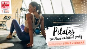 VIDEO: Pilates zaměřené na břišní svaly s Lenkou Velínskou