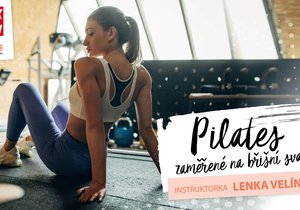 VIDEO: Pilates zaměřené na břišní svaly s Lenkou Velínskou