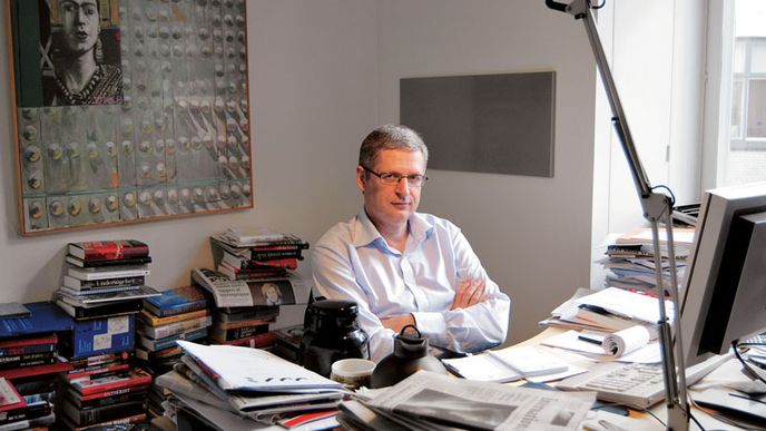 Flemming Rose, editor dánského listu Jyllands-Posten, který spustil celosvětovou aféru tím, že karikatury objednal