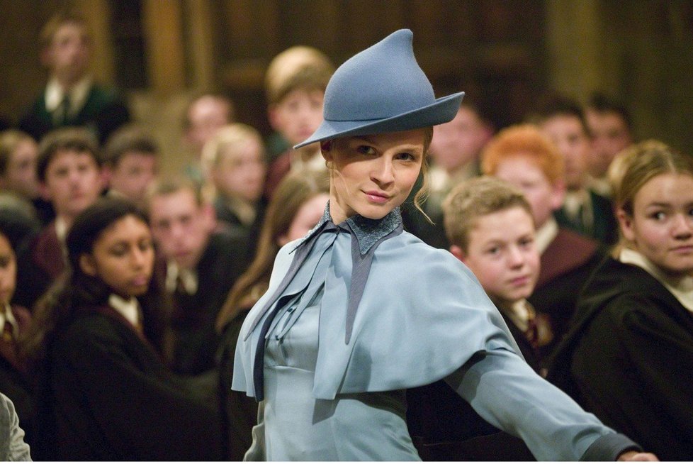 Čarodějka Fleur Delacourová z filmu Harry Potter a Ohnivý pohár