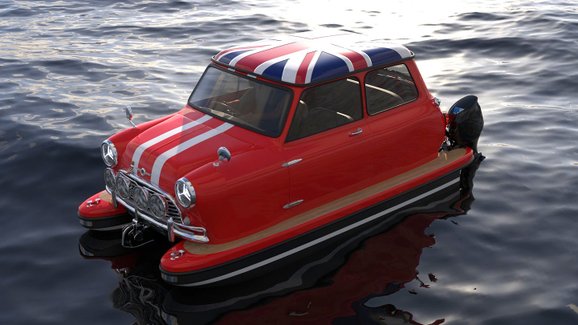 Ikony automobilové historie míří na vodu, Floating Motors je krásně bláznivý projekt