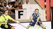 Semifinále Czech Open 2012, ve kterém Pixbo zdolalo Falun 7:6 po samostatných nájezdech