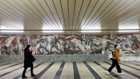 Dopravní podnik chystá stanici metra Florenc ozvláštnit novým uměleckým dílem. (ilustrační foto)