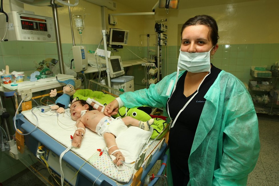 Florián podstoupil operaci srdce jako dvouměsíční miminko.