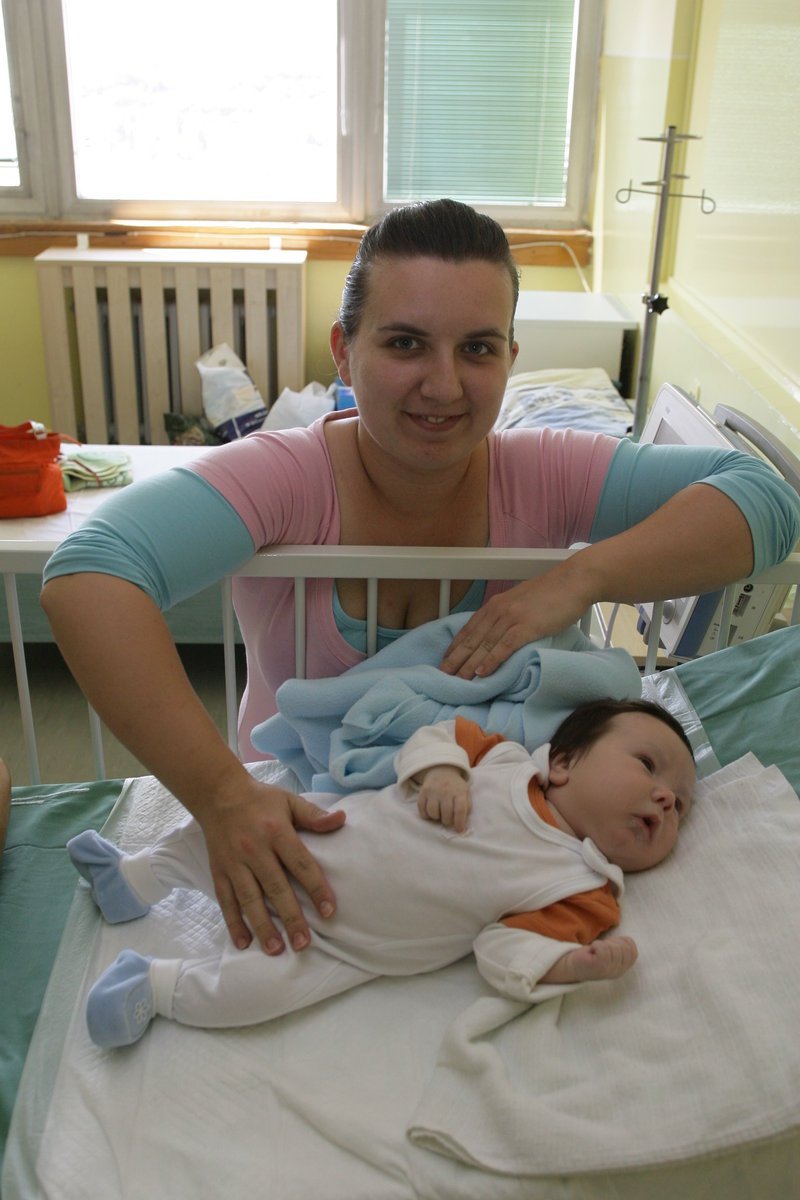 Edina se o synově nemoci dozvěděla krátce po jeho narození.